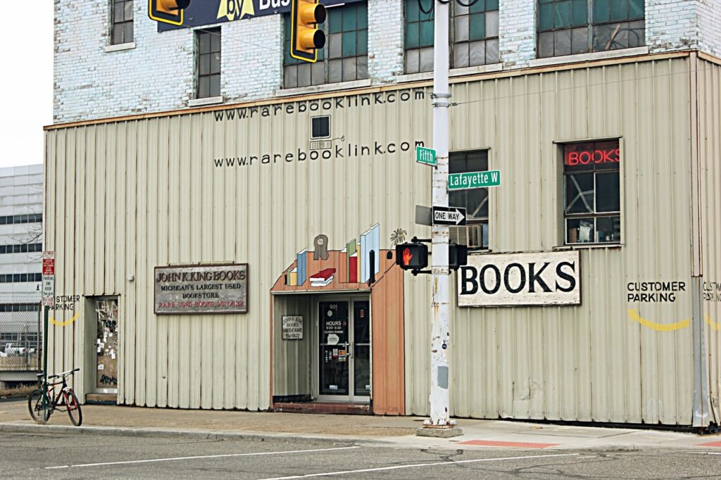 Interview with JOHN KING, owner of John K. King Used & Rare Books in Detroit - 004