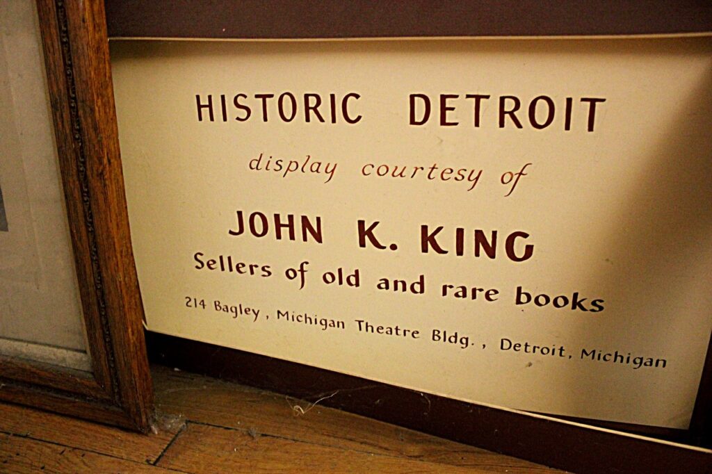 Interview with JOHN KING, owner of John K. King Used & Rare Books in Detroit - 075