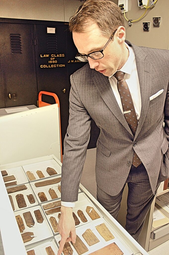 Touring the Largest Papyrus Collection in North America with UofM Archivist BRENDAN HAUG! Image 30 Touring the Largest Papyrus Collection in North America with UofM Archivist BRENDAN HAUG! - IMG 4244 Fotor