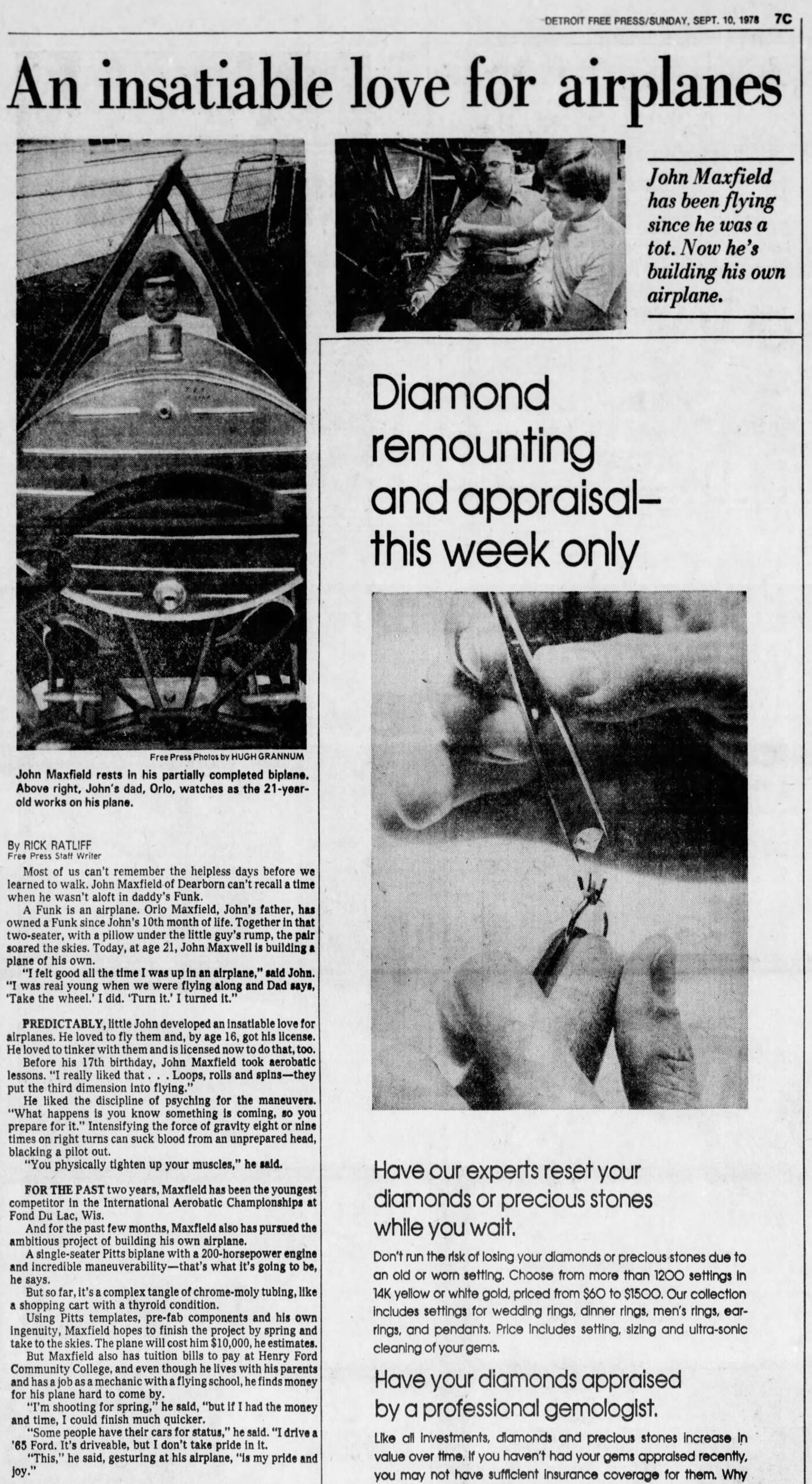 Touring the Paulson Aviation Library Image 19 Touring the Paulson Aviation Library - mettetal Detroit Free Press 1978 09 10 Page 35 scaled