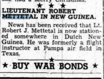 Touring the Paulson Aviation Library Image 22 Touring the Paulson Aviation Library - mettetal Plymouth Mail feb 16 1945
