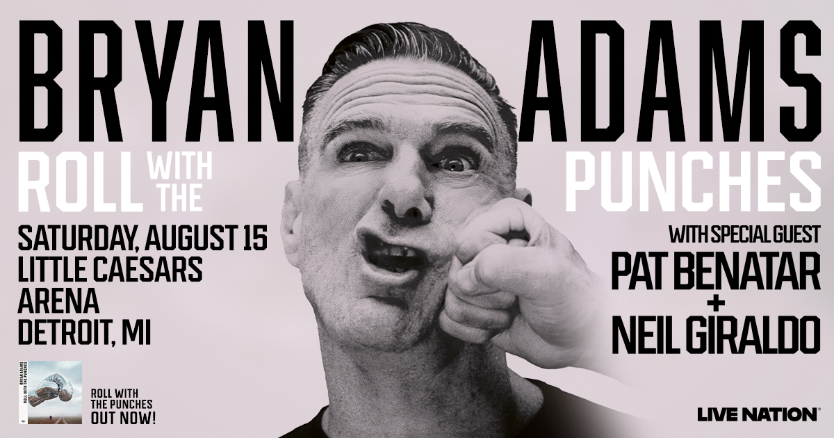 Win FREE Tix for Bryan Adams