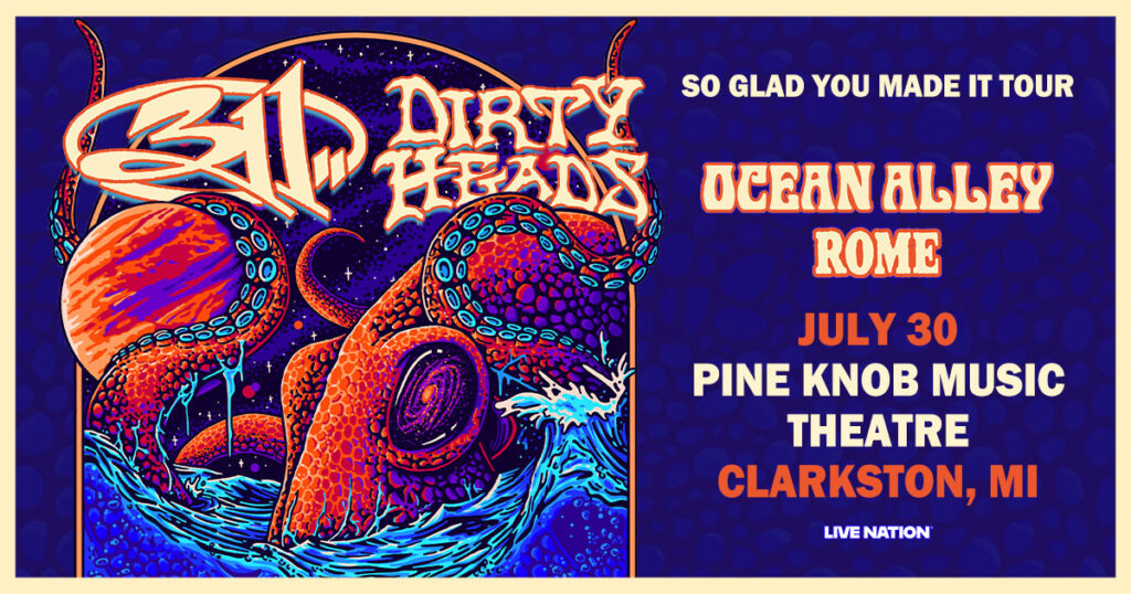 Win FREE Tix for 311 & Dirty Heads